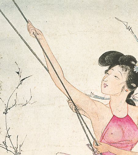 宕昌县-胡也佛的仕女画和最知名的金瓶梅秘戏图